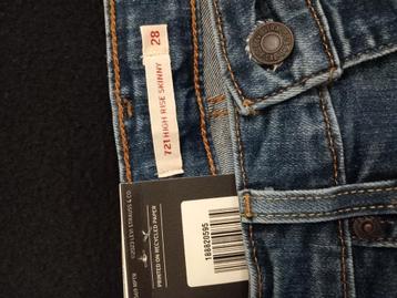 Nieuwe Levi's 721 high rise skinny dames mt 28 beschikbaar voor biedingen
