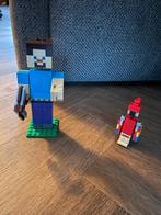 Lego Minecraft: Bigfig steve met papegaai 21148, Ophalen of Verzenden, Zo goed als nieuw, Complete set, Lego