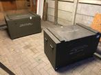 Grote Zware Legerkisten, Doe-het-zelf en Verbouw, Kratten en Dozen, Ophalen, Gebruikt, 40 tot 60 cm, Bak of Kist