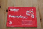Italjet Formula 50 handleiding, Ophalen of Verzenden, Gebruikt