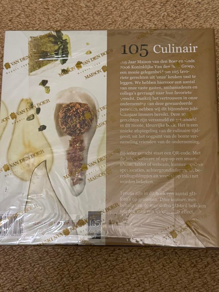 105 culinair, Ophalen, Nieuw