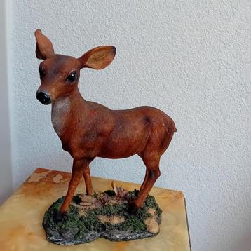 Hert, renduer, retro, vintage, epoxy, 26 cm hoog beschikbaar voor biedingen