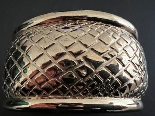 Dyrberg/Kern chunky armband goudkleur slangenprint BOHO CHIC, Sieraden, Tassen en Uiterlijk, Armbanden, Zo goed als nieuw, Overige materialen