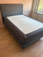 Ikea boxspring DUNVIK - 140 x 200 CM, Ophalen, Gebruikt, 140 cm, Twijfelaar
