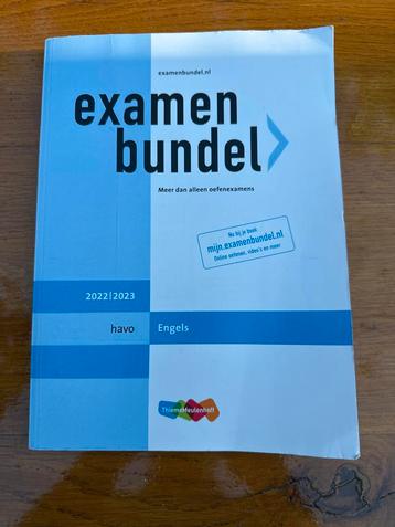 Examenbundel Engels HAVO 2022/2023 beschikbaar voor biedingen
