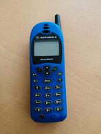 VINTAGE OUDE MOTOROLA T180 TALKABOUT GSM TELEFOON BLAUW, Gebruikt, Blauw, Geen camera, Fysiek toetsenbord