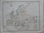 06 / Europa gekleurde kopergravure uit 1829, Ophalen of Verzenden