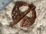 Keltische koper kleur fibula fantasy accesoire, Ophalen of Verzenden, Zo goed als nieuw, Overige materialen