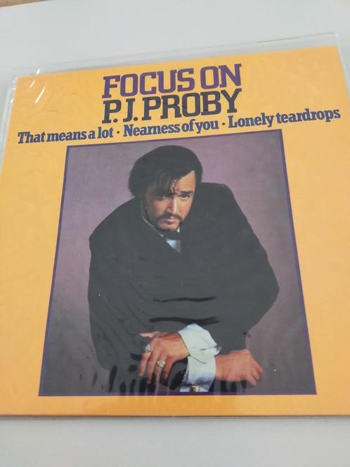 P.J. Proby , focus on, Cd's en Dvd's, Vinyl | Pop, Zo goed als nieuw, 1960 tot 1980, Ophalen of Verzenden