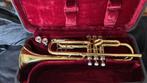Trompet, Muziek en Instrumenten, Blaasinstrumenten | Trompetten, Gebruikt, Ophalen of Verzenden, C-trompet, Met koffer