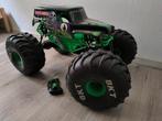 Monster Jam Mega Grave Digger 1:6 RC Truck, Hobby en Vrije tijd, Modelbouw | Radiografisch | Auto's, Auto offroad, Zo goed als nieuw