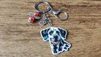 Sleutelhanger Dalmatiër groot met beschermengeltje, Verzenden, Nieuw
