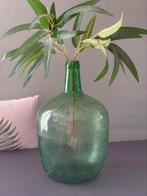 Grote gistfles groen brocante decoratie Arnhem, Ophalen of Verzenden