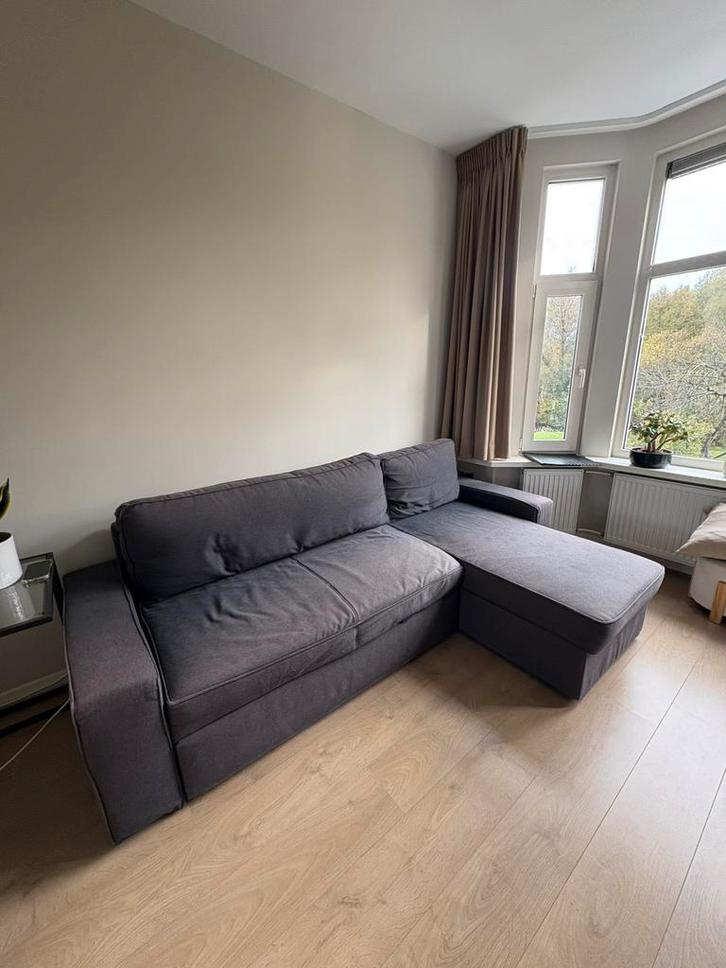 MOET WEG! Vimle Bank slaapbank Ikea met opslag, Huis en Inrichting, Banken | Bankstellen, Gebruikt, Driepersoons, Ophalen