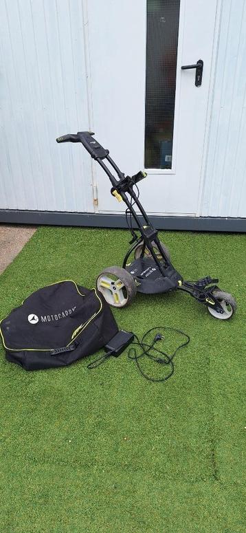 Elektrische Golfkar golfcaddy golftrolley motocaddy M3pro beschikbaar voor biedingen
