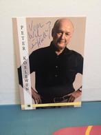 PETER KOELEWIJN ZANGER PRODUCER, Verzenden, Nieuw, Foto of Kaart, Gesigneerd