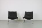 Fritz Hansen PK22 fauteuil - gebruikt, Huis en Inrichting, Fauteuils, Ophalen, Gebruikt, 50 tot 75 cm, Leer