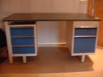 Bureau  Metalen met laden, Ophalen, Zo goed als nieuw, Bureau