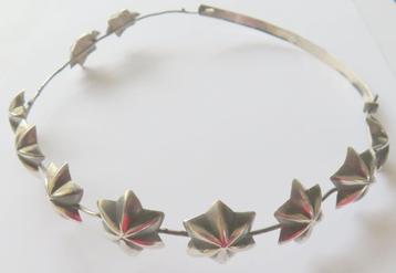 Uit inboedel: Antieke zilveren processie tiara kroon, incl v beschikbaar voor biedingen