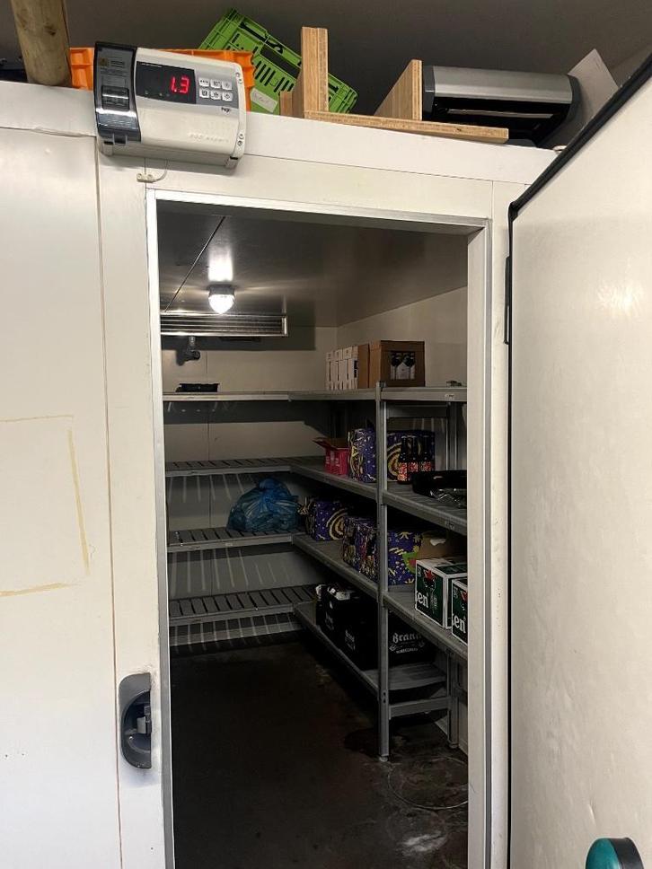 Inloop koelcel – 2,25 x 3,25 meter – met koelunit (R134a), Witgoed en Apparatuur, Koelkasten en IJskasten, Gebruikt, Zonder vriesvak