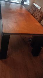 Eettafel Jan de Bouvrie  voor 6-8 personen, Huis en Inrichting, Tafels | Eettafels, Ophalen, Gebruikt, 200 cm of meer, 50 tot 100 cm