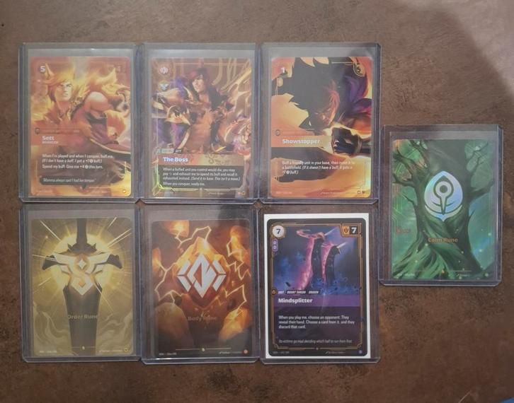 Riftbound hits!, Hobby en Vrije tijd, Verzamelkaartspellen | Overige, Zo goed als nieuw, Meerdere kaarten, Ophalen of Verzenden