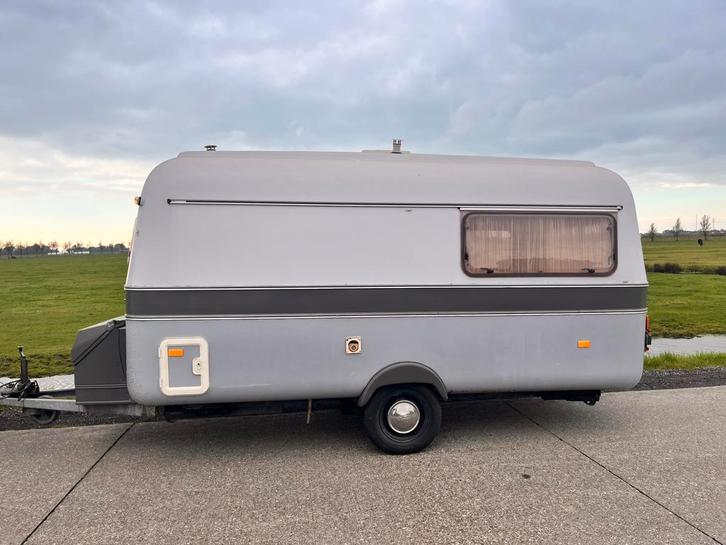 Avento Biod 400TL de luxe oldtimer caravan, Caravans en Kamperen, Caravans, Bedrijf, tot en met 2, 500 - 750 kg, Standaardzit