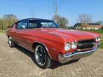 Chevrolet CHEVELLE 355 V8 AUTOMATIC NL KENTEKEN (bj 1970), Automaat, 295 pk, Zwart, Chevrolet