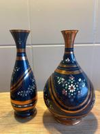 2 koperen Turkse vaasjes, Antiek en Kunst, Antiek | Koper en Brons, Ophalen of Verzenden, Koper
