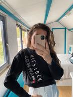 Zwarte Tommy Hilfiger sweater maat S sport collectie, Zwart, Ophalen of Verzenden, Zo goed als nieuw, Maat 36 (S)