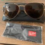 Ray Ban zonnebril Aviator large, Zonnebril, Bruin, Nieuw, Ophalen of Verzenden