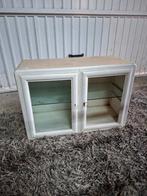 Vintage ijzeren dokterskastje - mist ruitje, Ophalen