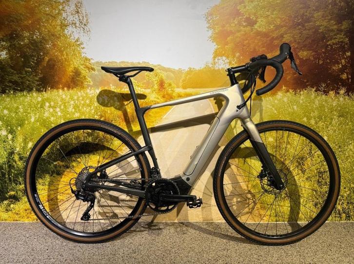Cannondale Topstone ebike Heren Grijs 51cm L 2020, Fietsen en Brommers, Elektrische fietsen, Gebruikt, Overige merken, 51 tot 55 cm