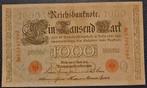 Reichsbiljet, Oorlogsgeld 1000 Mark 1910, Los biljet, Duitsland, Verzenden
