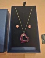 Swarovski ketting met oorknopjes, Verzamelen, Swarovski, Ophalen of Verzenden, Zo goed als nieuw