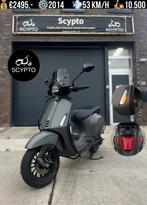 Vespa Sprint | Nardo Grey | Rdw gekeurd | Brom | Full Option, Italie, Overige modellen, Maximaal 45 km/u, Zo goed als nieuw