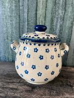 Bunzlau Castle terrine/bewaarpot 3,5 liter, hoog model!, Ophalen, Overige stijlen, Aardewerk, Schaal of Schalen