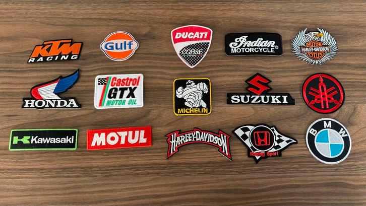 Motor- en autopatches (opstrijk), Motoren, Accessoires | Overige, Nieuw, Ophalen of Verzenden
