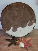 "ONTVOUWEN" Sjamanendrum koe (35cm meranti en vurenframe), Muziek en Instrumenten, Ophalen of Verzenden, Nieuw, Melodische percussie
