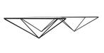 Paolo Piva Style “ALANDA” Salontafel Coffee Table Design, Ophalen, Gebruikt, Vintage, 50 tot 100 cm