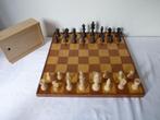 houten schaakspel, Een of twee spelers, Ophalen of Verzenden, Gebruikt