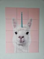 IXXI Alpaca unicorn 60x80cm, Overige typen, Ophalen of Verzenden, Zo goed als nieuw, 75 cm of meer