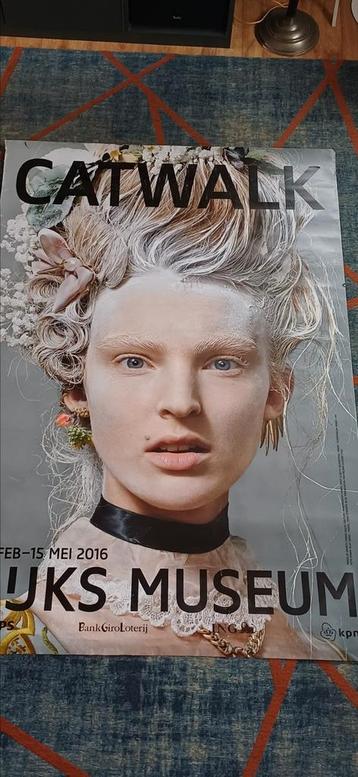 Originele Tentoonstellings Affiche Erwin Olaf Catwalk XXL beschikbaar voor biedingen