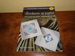 Borduren op papier met passe-partouts, embossing en 3D, Ophalen of Verzenden, Zo goed als nieuw, Overige thema's, Pons of Mal