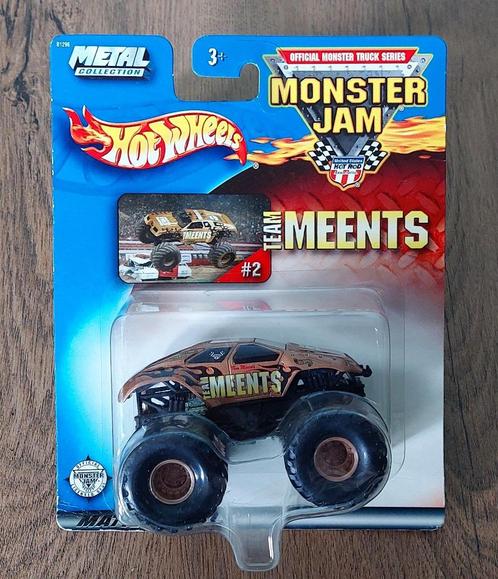 Hot Wheels Monster Jam TEAM MEENTS 2003 1/64, Hobby en Vrije tijd, Modelauto's | Overige schalen, Nieuw, Auto, Ophalen of Verzenden