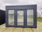 Kantoorunit | Tuinkantoor | Berging | Tuinhuis | 4 x 2,5 m, Ophalen