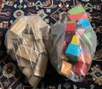 Houten Bouwstenen blokken Set - nijntje, Veel Kleuren!, Ophalen of Verzenden, Gebruikt, Overige typen