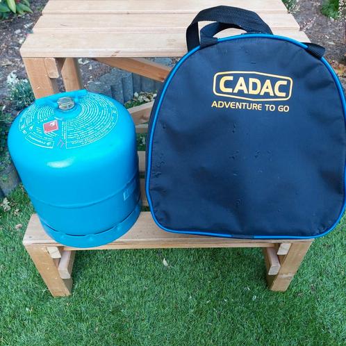 Cadac barbeque/bakplaat advent.to go met gasfles weinig gebr, Caravans en Kamperen, Kampeeraccessoires, Zo goed als nieuw, Ophalen of Verzenden