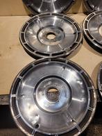 14 inch rvs wieldoppen met gebruikerssporen, Auto diversen, Wieldoppen, Ophalen, Gebruikt