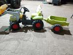 Claas Traptrekker met Voorlader & Kar, Ophalen, Gebruikt, Jongen of Meisje